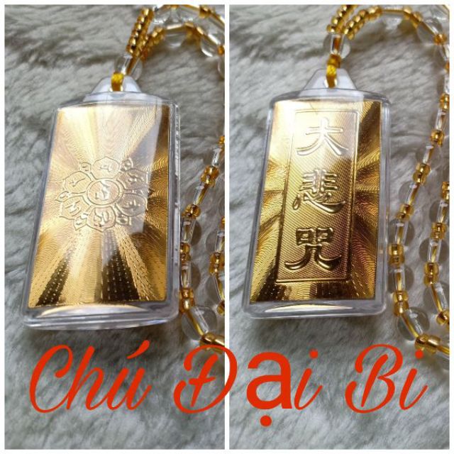 MẶT DÂY ĐEO CHÚ ĐẠI BI