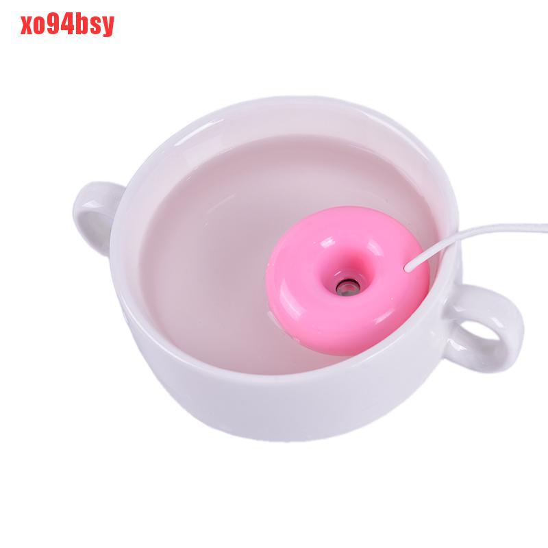 1 Máy Làm Ẩm Không Khí Khuếch Tán Tinh Dầu Mini Hình Bánh Donut (Xo94Bsy)