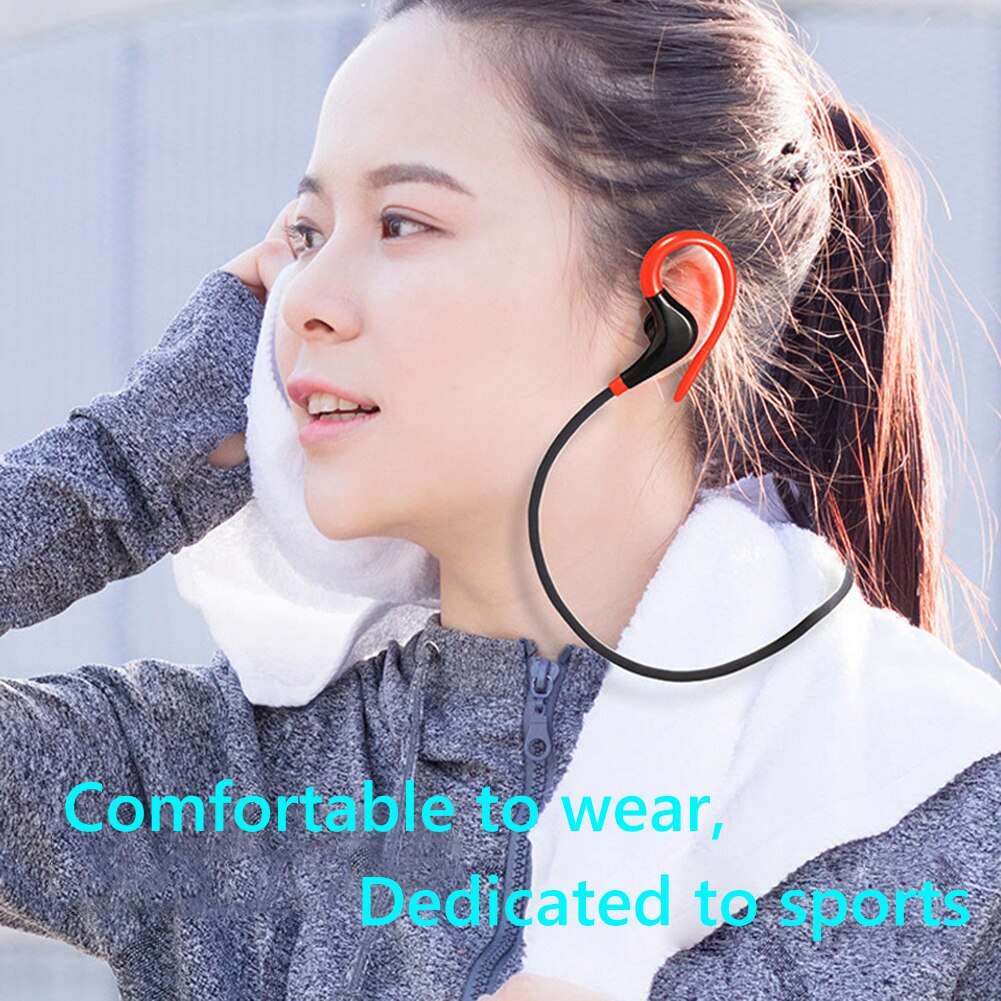 Running Sports Wireless Bluetooth Headset Stereo Ear-Hooks Headphones