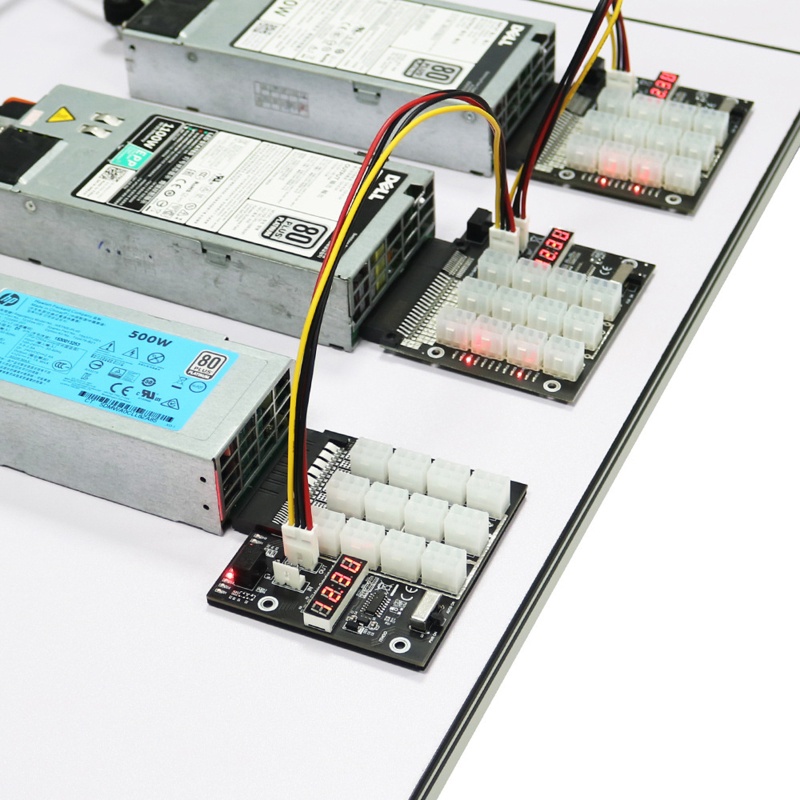 Bo Mạch Chuyển Đổi Nguồn Điện 12X6Pin 12V GPU / PSU