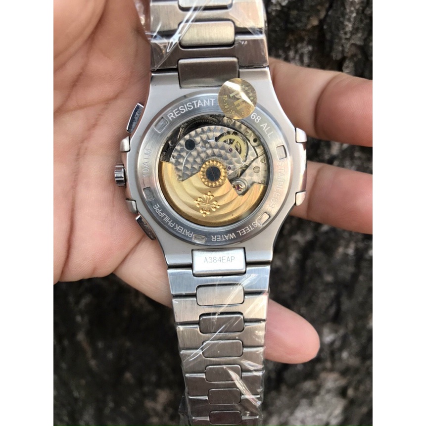 Đồng hồ nam Patek Phillipe Geneve 40mm máy cơ Miyota Nhật Bản, 3 núm, khung thép không gỉ 316l