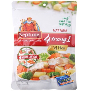 Hạt Nêm Neptune 380g 4 in 1 vị heo
