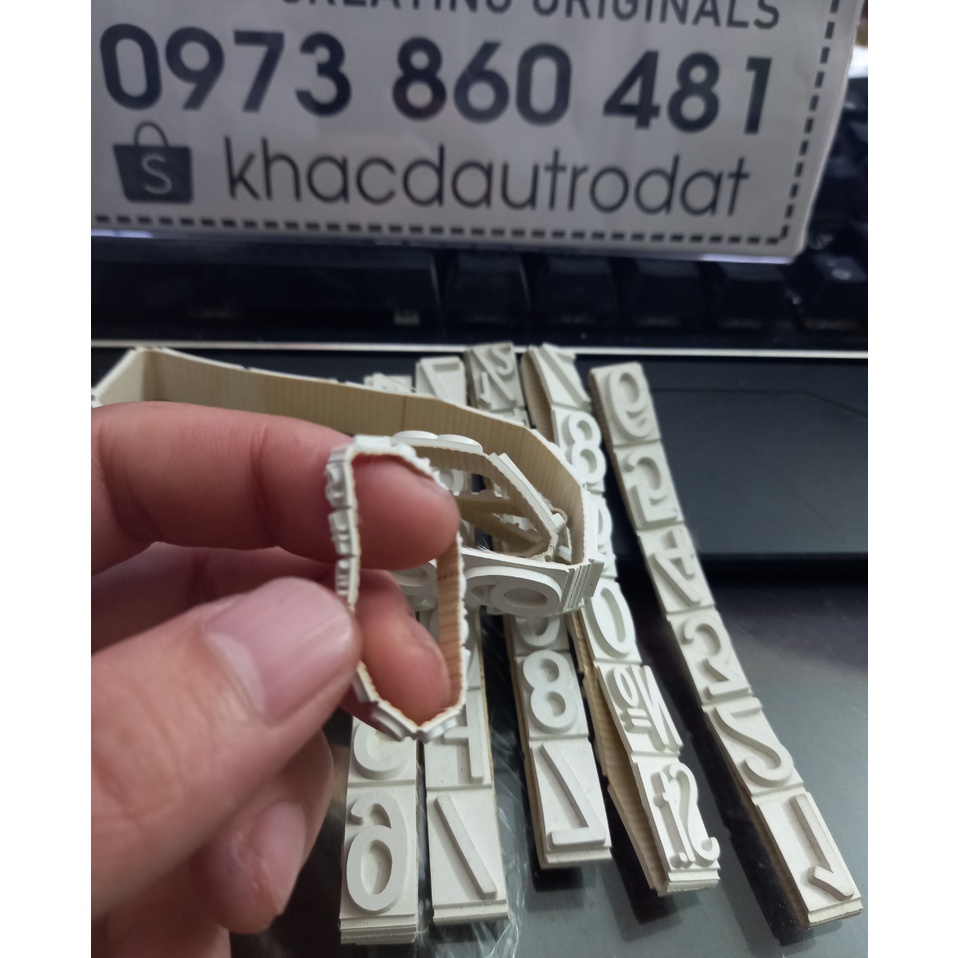 Dây số chấm mực thay thế nhiều kích cỡ