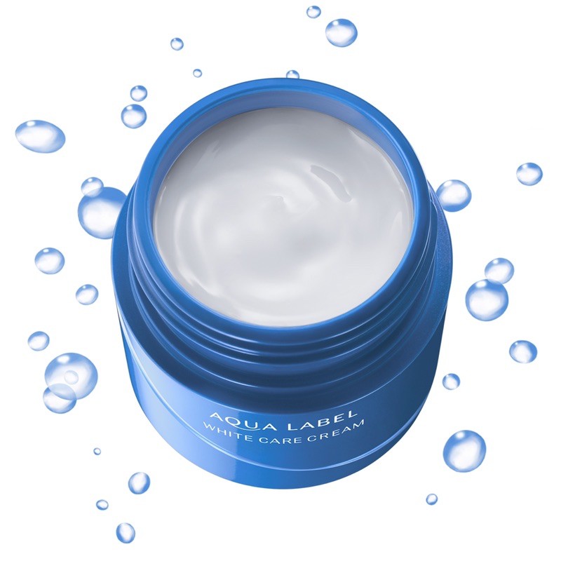 Kem dưỡng Shiseido Aqualabel White up Cream màu xanh 50g