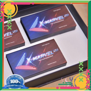 SALE HOT [CHÍNH HÃNG] Viên Ngậm Tăng Cường Sinh Lý X-Marvel - Chính Hãng Hộp 12 Viên Ngậm - Mẫu Mới [Che Tên Lúc Giao] #