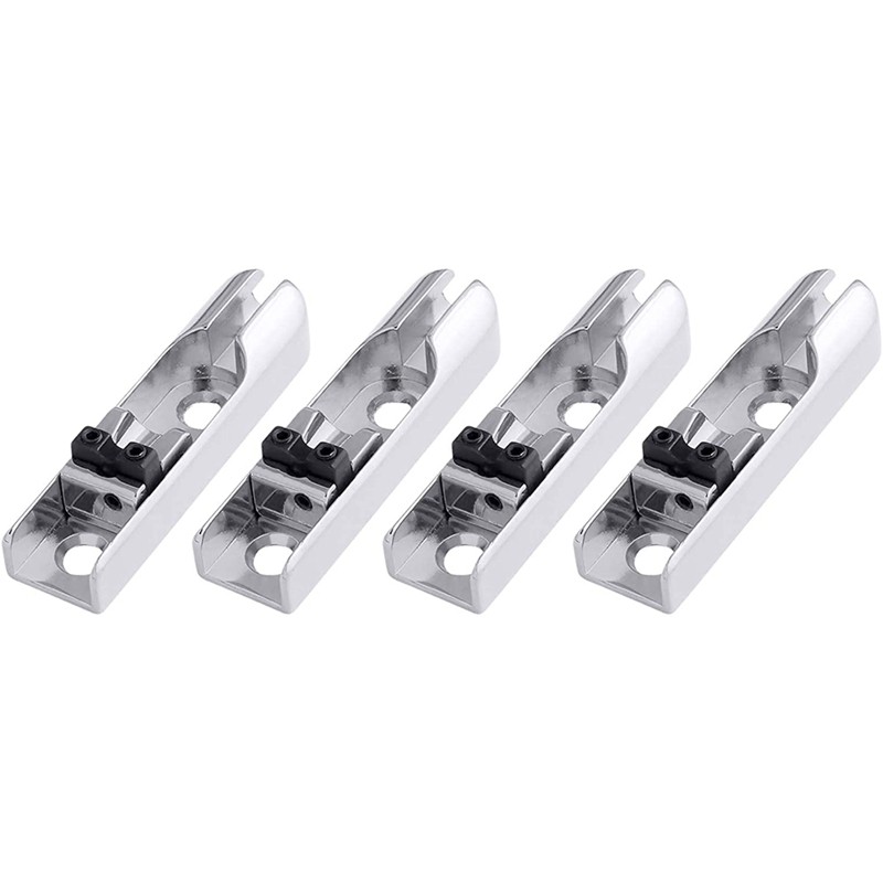 Bass Guitar Bridge Individual Bass Bridge Tailpiece Single String Bass Bridge for 4 String Guitar Heavy Duty Zinc Saddle