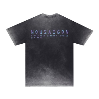 Áo thun NEEDS OF WISDOM Hologram Pigment Wash Tee - Local Brand Chính Hãng Unisex