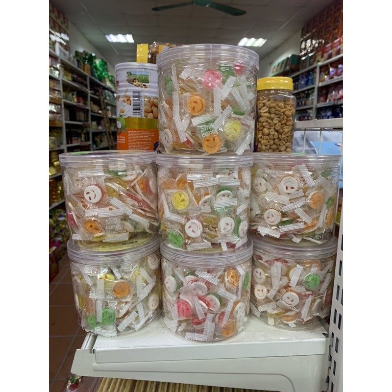 Kẹo mặt cười hương hoa quả Smile Candy (100c/hộp)