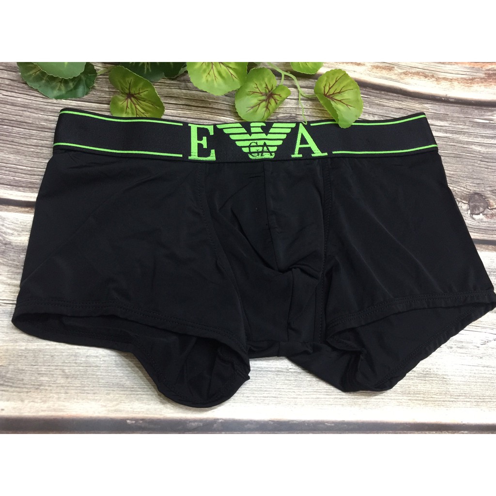 [free ship 50k + che tên đơn hàng] quần lót nam, quần lót boxer thun lạnh in chữ eva cao cấp thoáng mát
