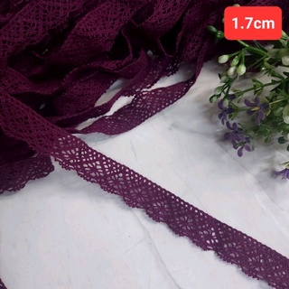 Ren  cotton màu , size 1.4cm đến 3cm (dây 5 mét)