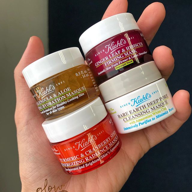 Mặt nạ Kiehls mini Turmeric & Cranberry Seed Energizing & Radiance Masque minisize