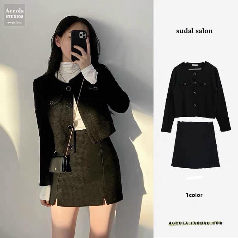 (THANH LÝ) (XẢ LỖ) Set dạ Zara size L auth tuồn
