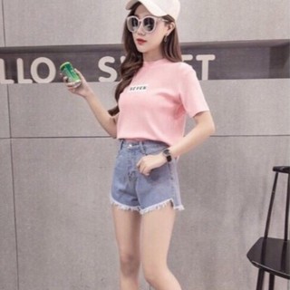 QUẦN SHORT JEAN NỮ ĐẸP sole 1 bên ống chân, quần ngắn nữ sexy,QUẦN JEAN NỮ NGẮN J009