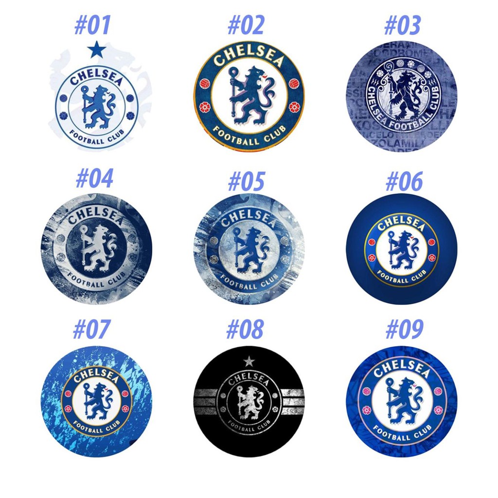 Giá Đỡ Điện Thoại POPSOCKET Quấn Tai Nghe in hình CLB CHELSEA