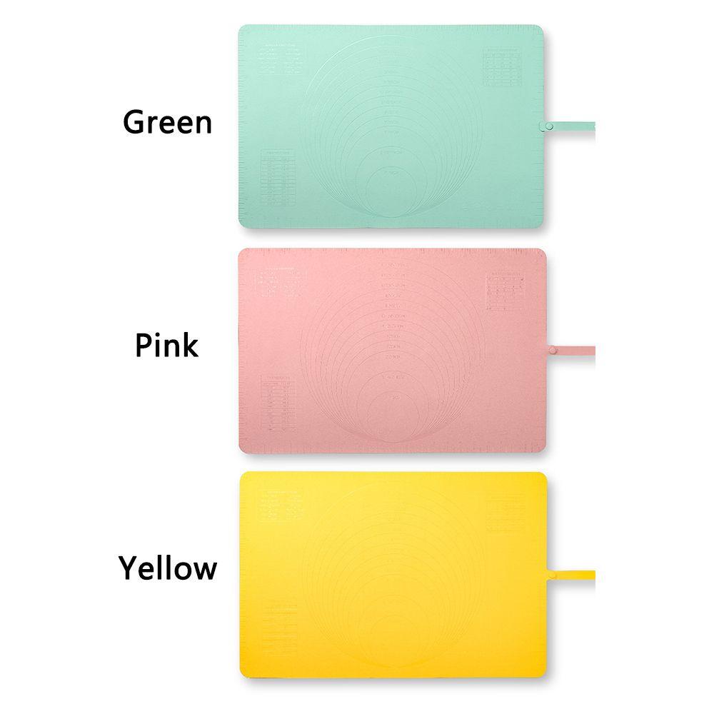 Thảm Nướng Bánh Bằng Silicone Dày Dặn Cỡ Lớn Kèm Thước Đo