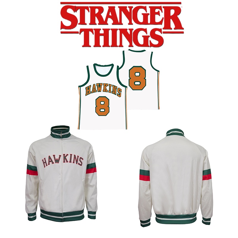 Stranger Things Lucas Sinclair Cosplay Costume Unisex Size Casual Sports Jacket Hawkins Coat