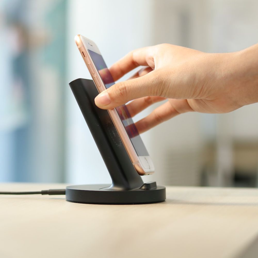 Đế sạc nhanh không dây Xiaomi 20w WPC02ZM chính hãng cao cấp màu đen công suất max 20W - bảo hành 12 tháng