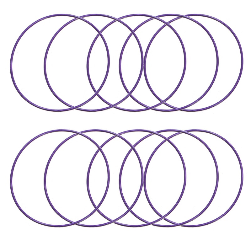 Set 10 Dây Đàn Guitar Bằng Thép Carbon Nhiều Màu Sắc