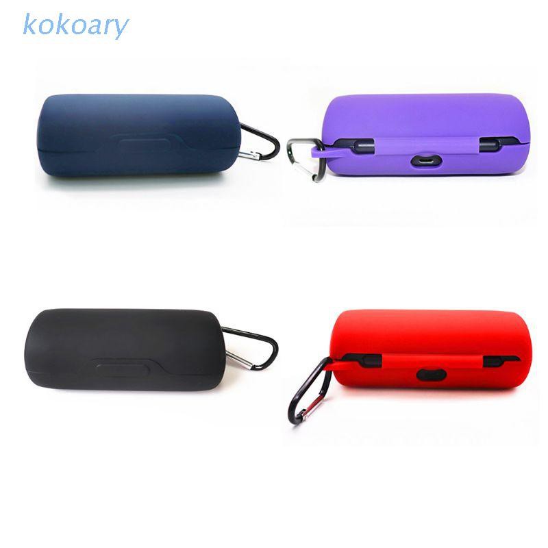 KOK Clamshell Protective Cover Anti-shock Flexible Silicone Protective Case Full Cover for Bose SoundSport Free Accessories