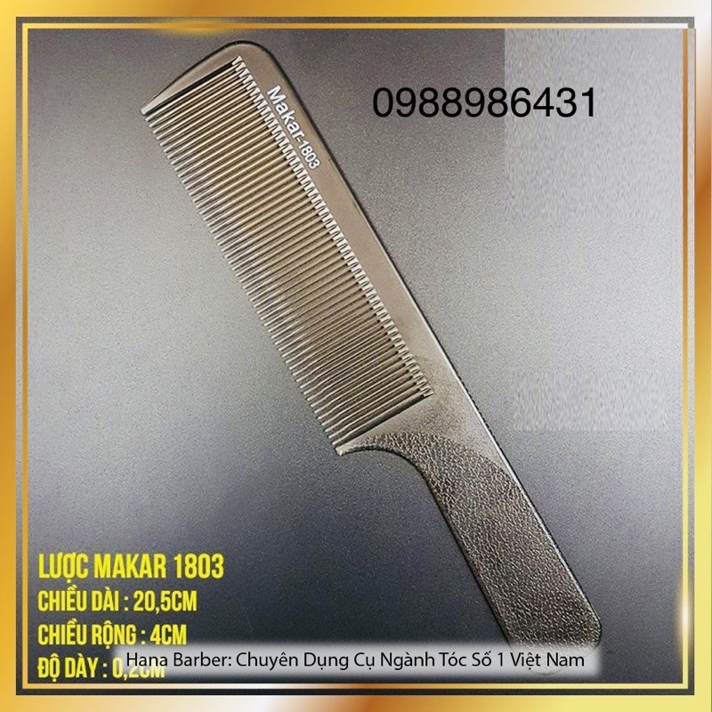 Lược Cắt Tóc Nam Markar Rất Mỏng Và Xông Tóc M1803