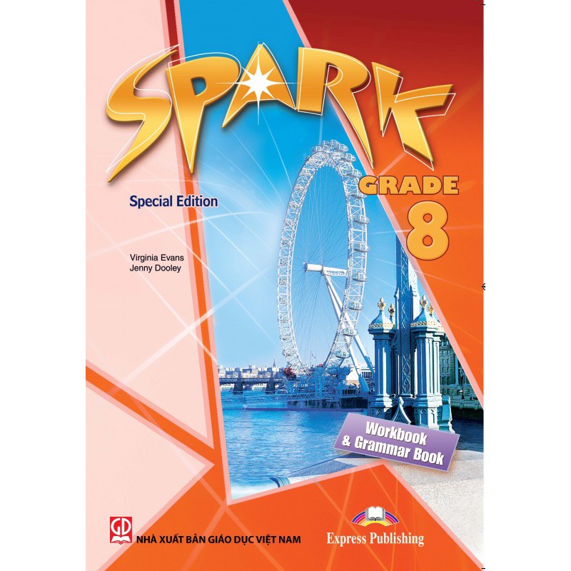 Sách - Spark Special Edition Grade 8 - Workbook &amp; Grammar Book