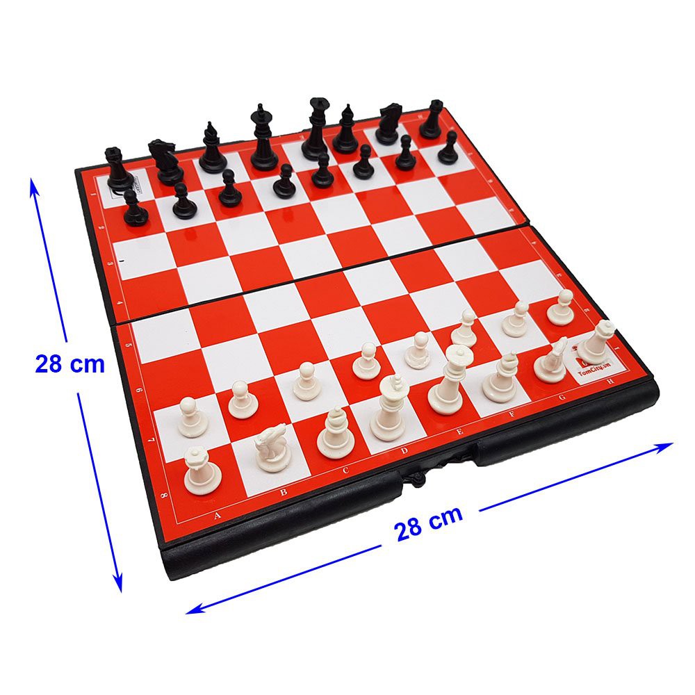Combo 3 bộ Cờ Tướng + Cờ Vua + Cờ cá Ngựa đen Cao Cấp 28x28cm - Đỗ Gia