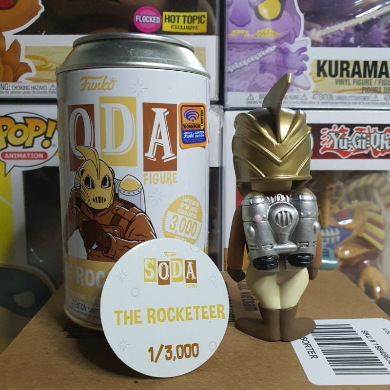 Đồ chơi mô hình funko pop The Rocketeer Soda Wondercon 2021 3000 piece