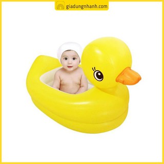 [VIP] Phao Tắm Cho Bé Cho Trẻ Sơ Sinh Hình Vịt Vàng Hiển Thị Nhiệt Độ Nước