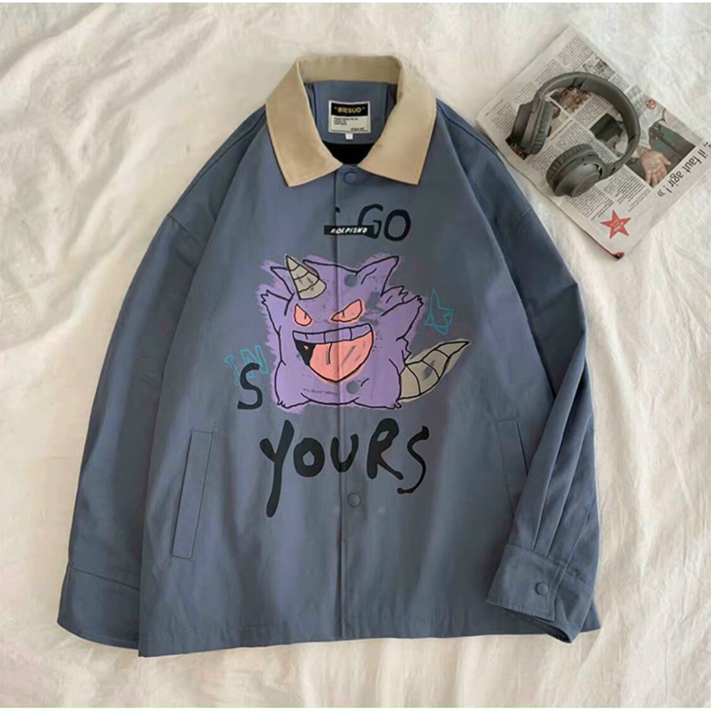 Áo Khoác Kaki Chống Nắng Dành Cho Nam Cho Nữ Có 3 Màu Kiểu Sơ Mi Form rông Phong Cách Hàn Quốc Unisex 123SHOP | BigBuy360 - bigbuy360.vn