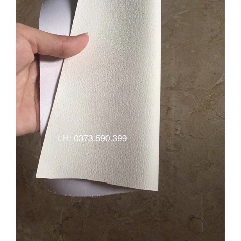 Vải Da PU xuất dư , độ dày: 0,8mm. màu Kem