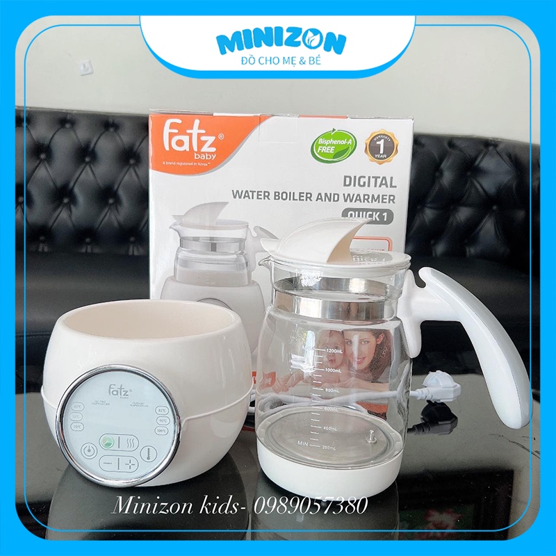 Ấm Đun Và Hâm Nước Pha Sữa Điện Tử Fatz Quick 1 - FB3505SL