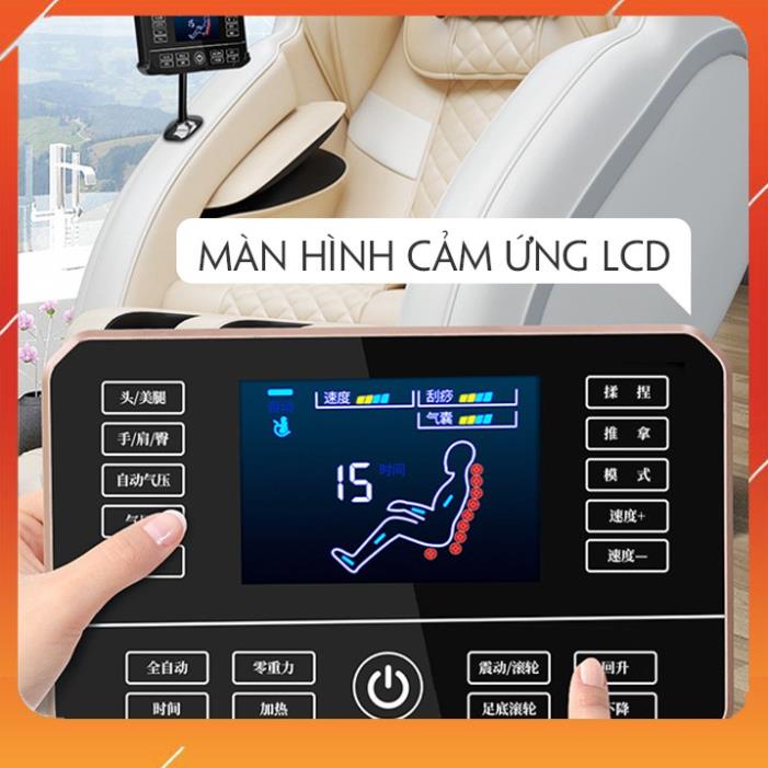 Ghế Massage Trị Liệu Toàn Thân , Ghế Massage Đa Chức Năng Công Nghệ 4D ,Màn Hình LED Cảm Ứng Cao Cấp