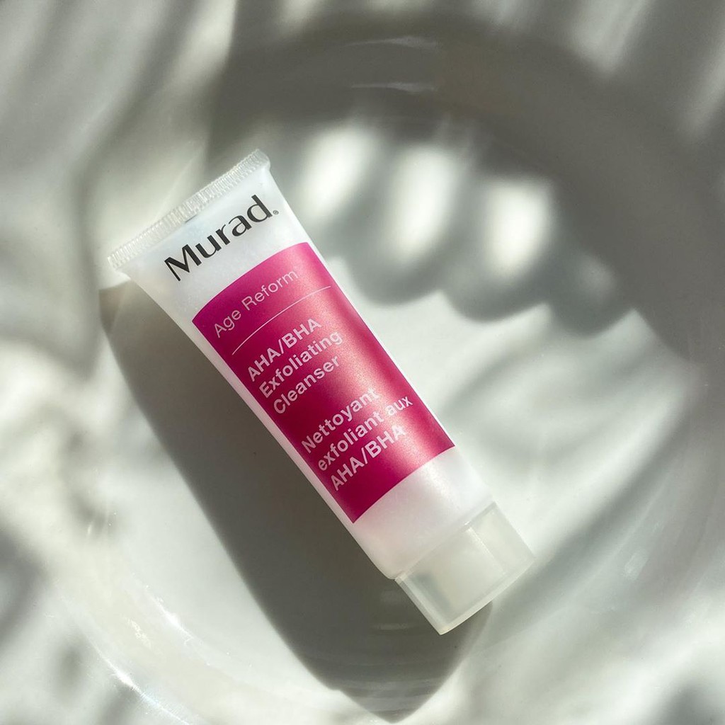 Sửa rửa mặt Murad AHA/BHA Exfoliating Cleanser Minisize 30ml - Fullsize 200ml