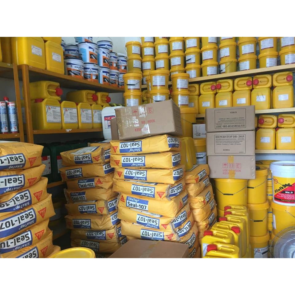 Sika ment NN can 5l - Phụ gia hóa dẻo, nhanh liên kết, tăng cường độ cho bê tông.