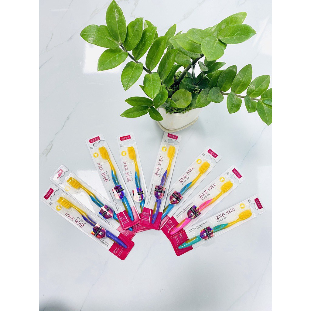 Bàn chải đánh răng ION Hàn Quốc  sợi siêu mềm, thuôn nhỏ dễ dàng làm sạch bên trong kẽ răng 88268