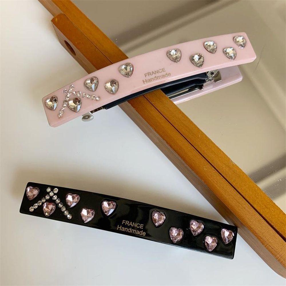 Kẹp Tóc Hình Trái Tim Thời Trang VANES1|Kẹp Tóc Hình Đuôi Ngựa Một Sừng Trang Trí Dành Cho Bạn Nữ