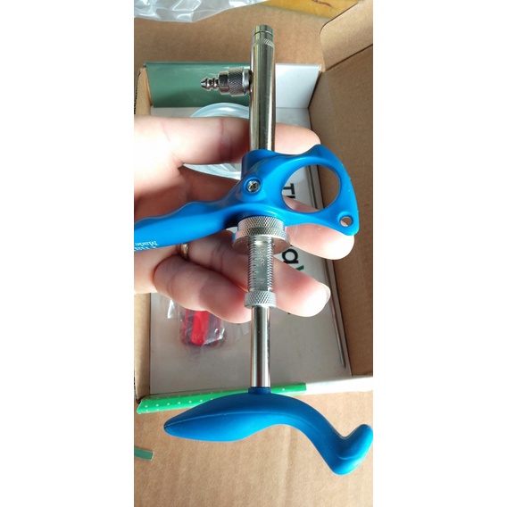Xilanh tự động ThamaVet 250 2cc ống thép  - Tiêm gà, vịt, ngan, gia cầm
