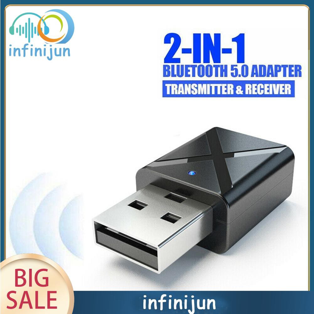 Bộ phát / thu không dây bluetooth 5.0 giao diện USB kèm phụ kiện