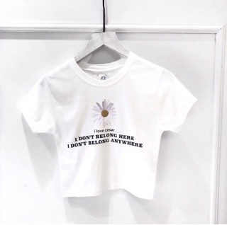 Áo croptop body thêu ( kèm ảnh thật )