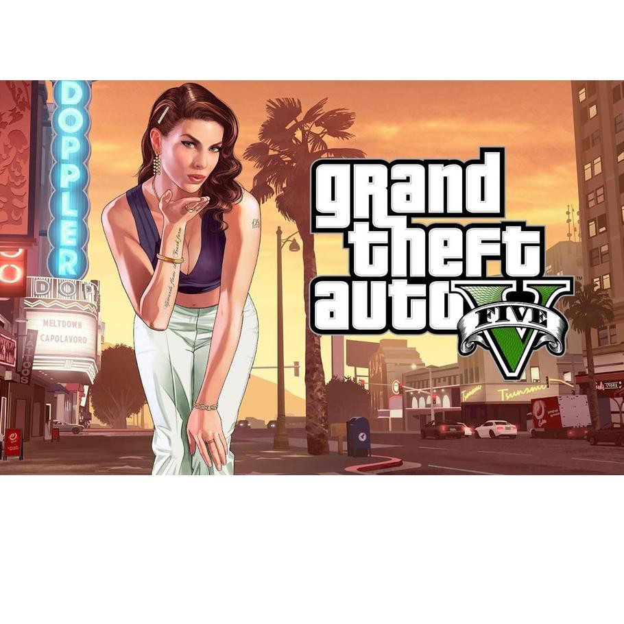 Mô Hình Xe Đồ Chơi Gta V1.52 Build 1.0.2189 - Grand Theft Auto 5 - Dvd Pc Qlt...