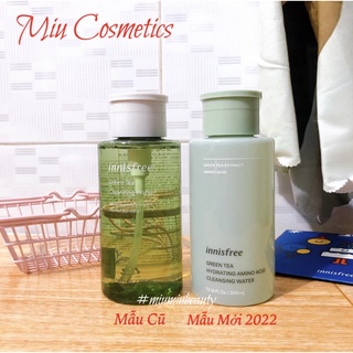 [NEW 2022] Nước Tẩy Trang Cho Da Dầu Mụn Innisfree Green Tea Cleansing Water 300ml