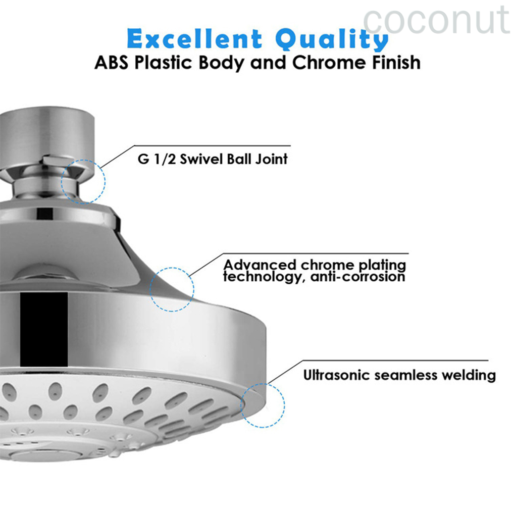 Đầu Vòi Sen Thay Thế Bằng Kim Loại 1 / 2 | BigBuy360 - bigbuy360.vn