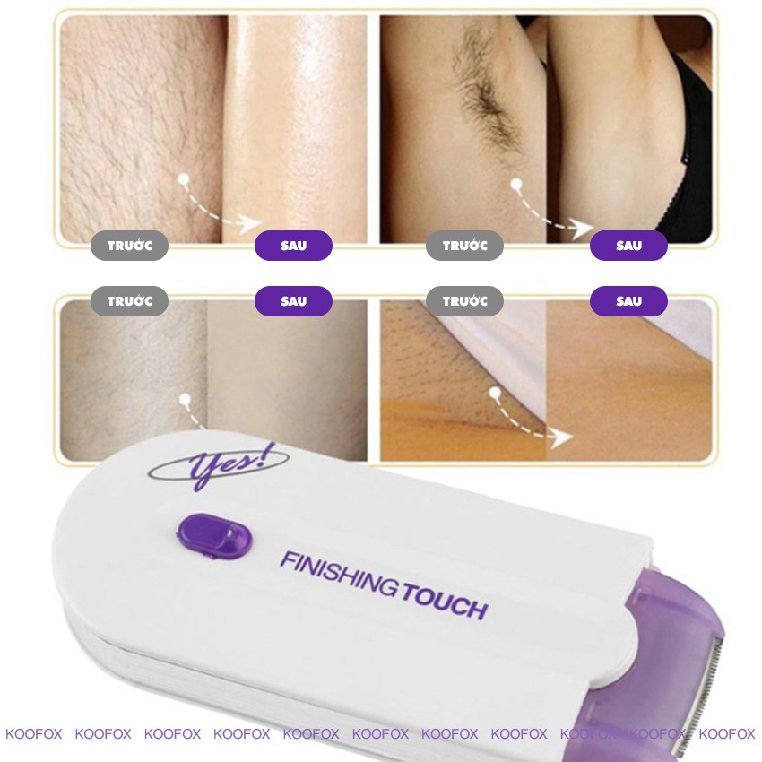 Máy triệt lông cảm ứng cầm tay Yes Finishing Touch - Triệt lông toàn thân, gọn nhẹ, dễ sử dụng - koofox