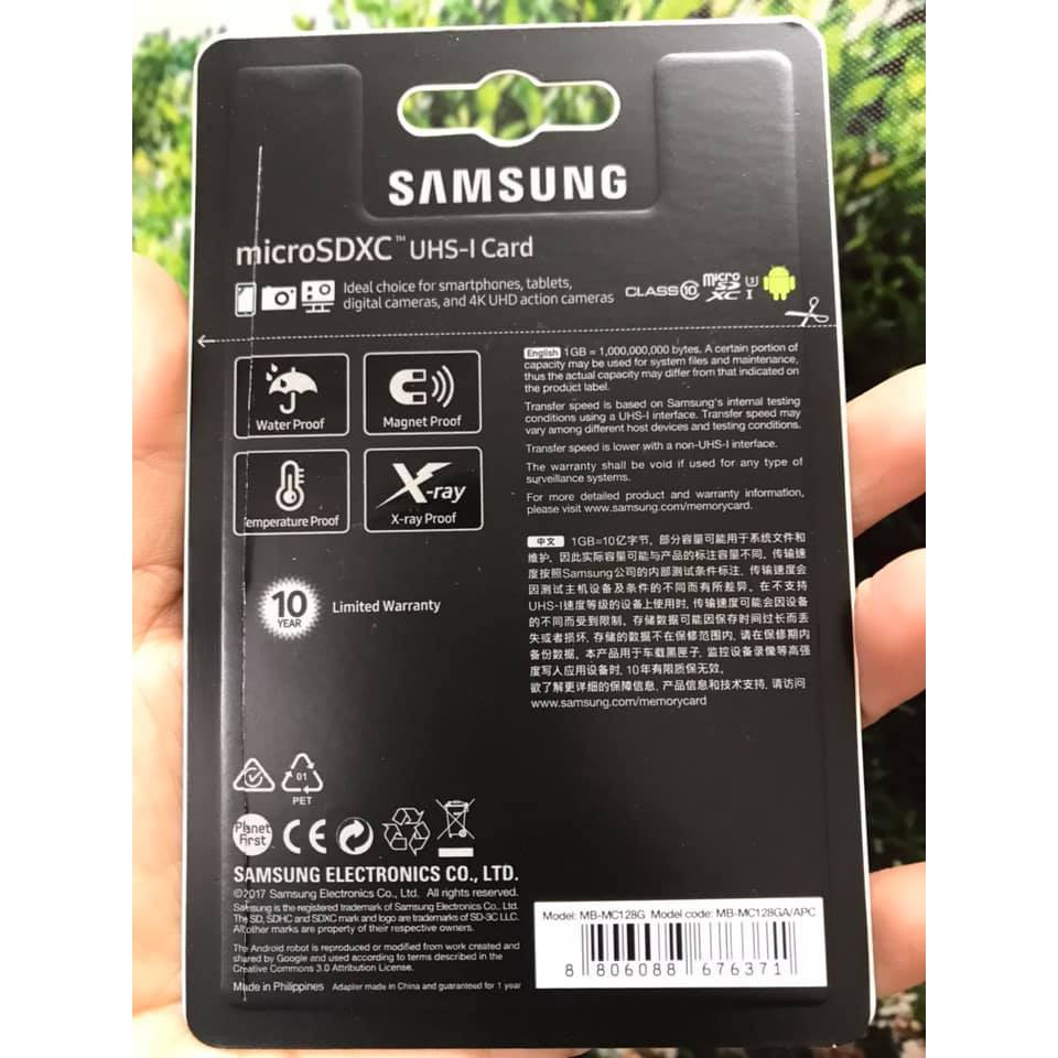 Thẻ Nhớ 128G MicroSD Samsung Evo Plus - Chuyên dùng cho Camera- Ảnh thật | BigBuy360 - bigbuy360.vn