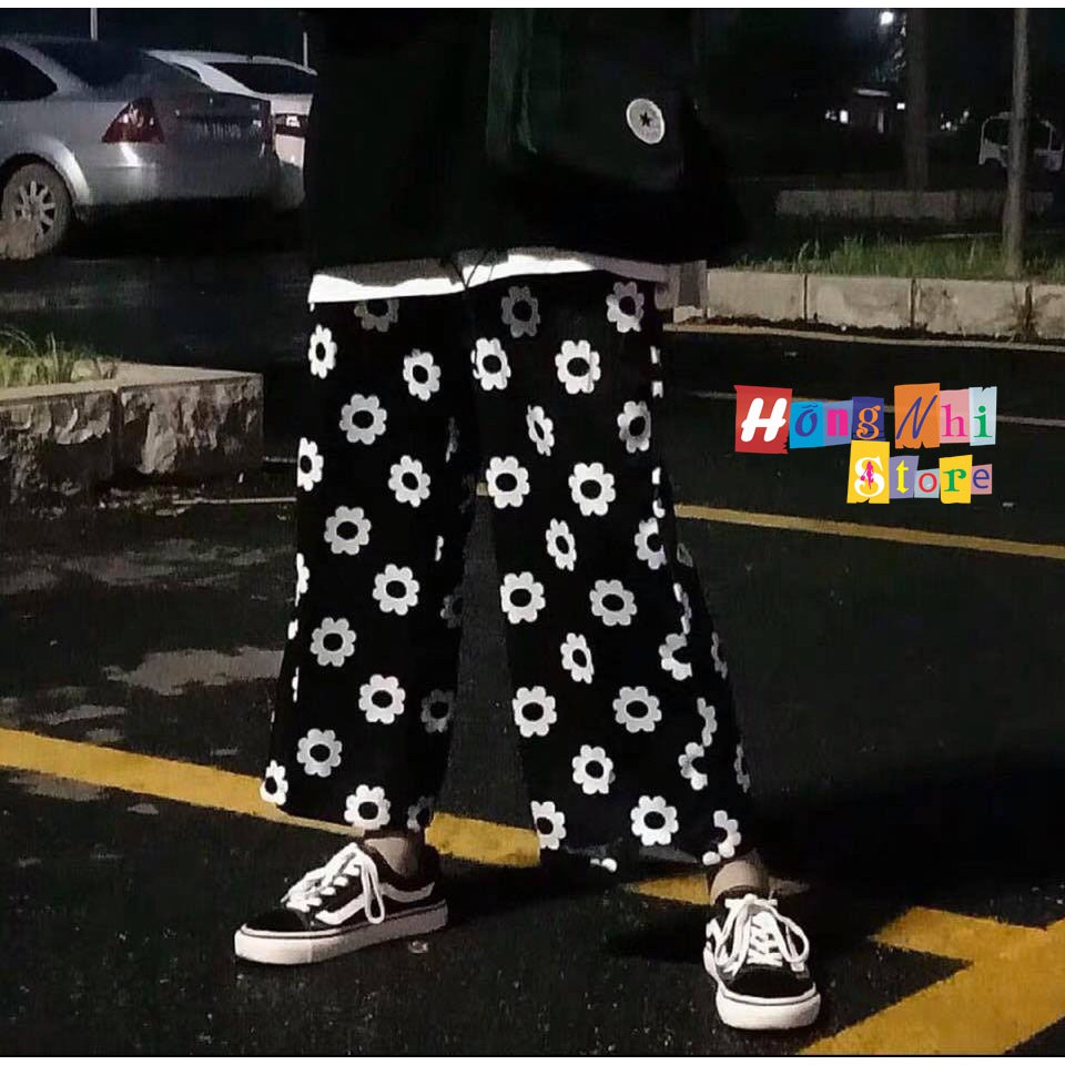 QUẦN CARTOON PANT UNISEX MÀU ĐEN, QUẦN HOẠT HÌNH DÀI LƯNG THUN - MM | BigBuy360 - bigbuy360.vn