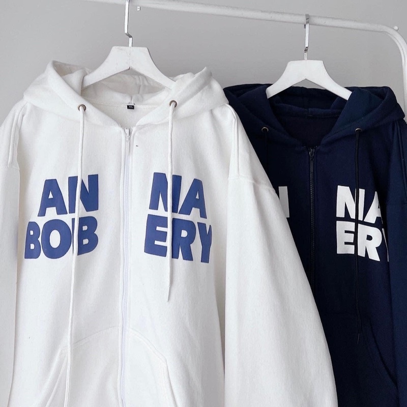 Áo Khoác Form Rộng Dây Kéo ANNA - pqk boutique