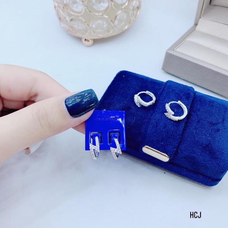 BÔNG BẤM NỮ BẠC TA- KHUYÊN TAI CHO NỮ HOT TREND
