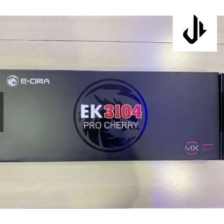 Bàn phím cơ EK3104 Pro CHERRY switch + Tặng máy hút bụi phím - J Shop