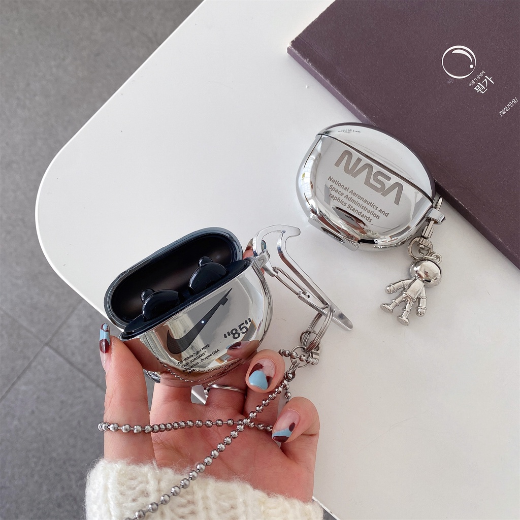 Vỏ Bảo Vệ Hộp Sạc Tai Nghe OPPO ENCO air Bằng tpu Mềm Mạ Điện Chống Sốc Họa Tiết Hoạt Hình Đáng Yêu