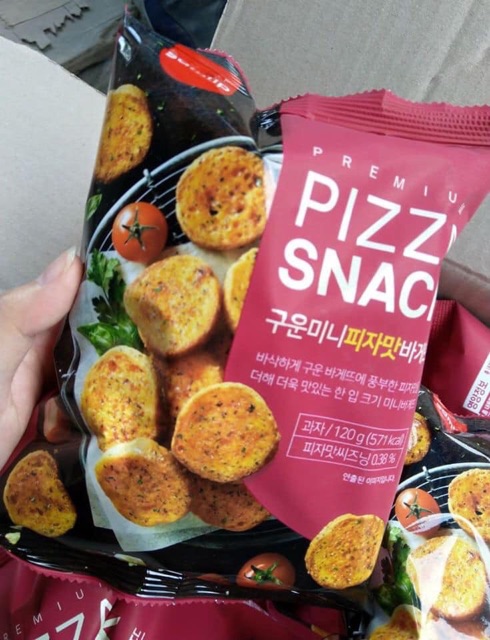 Bánh mỳ bơ tỏi hàn quốc 28k/1 gói 120g